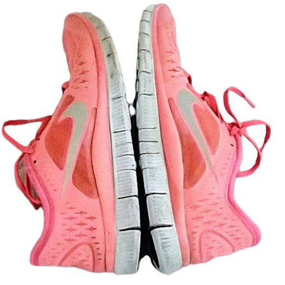 Nike Free Run Men's Running Shoes, Neon Orange - Picture 5 of 8